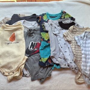 Assorted Baby Boy Onesies
